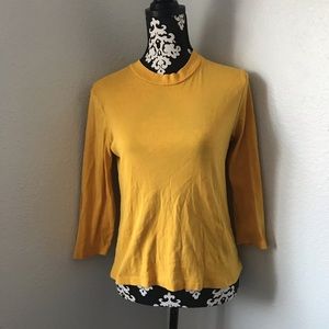 Zara yellow tee